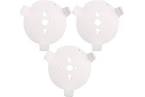 Entweg Soporte de Pared para Sistema WiFi de Malla TP-Link Deco M5 / P7, Soporte Resistente para enrutador Deco M5 / TP-Link P7 Router de Montaje en Pared, Blanco, Paquete de 3