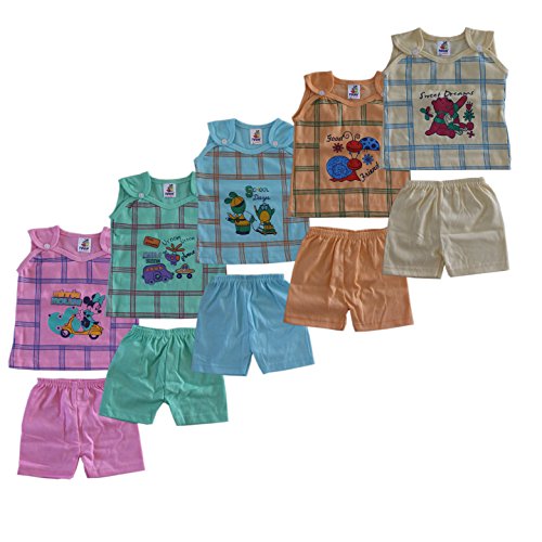 Toon Kids Multicolor Cotton Night Dress/Casual Dress For Unisex Pack Of 5 RS.432.6 (65.00% Off) - Amazon Toon Kids Multicolor Cotton Night Dress/Casual Dress For Unisex Pack Of 5 RS.432.6 (65.00% Off) - Amazon