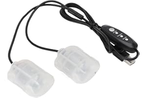 ZDETGU 3-växlad Vibrationsmotor, Elektrisk USB-vibrationsmotor med 3000 4500 RPM för Kuddar, Bälten och Gör-det-själv-projekt