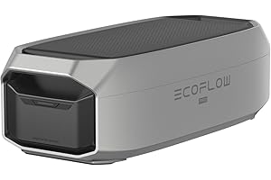 Batterie supplémentaire 4 096 Wh pour EF ECOFLOW DELTA Pro 3, batterie d'extension durée de vie 11 ans, batterie LiFePO4 domestique alimentation de secours, camping, urgences, pannes, camping-cars