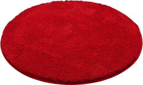 GRUND Badteppich LEX 100 cm ⌀ rubin - 2