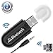 Price comparison product image Mini Bluetooth Receiver USB and 3.5mm AUX [ Dual Audio Output ] Audio Receiver A2DP Music Stream Dongle for Car TV Stereo Speakers Headphones Sound System