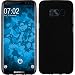 Produktbild PhoneNatic Case für Samsung Galaxy J5 2017 Hülle Silikon schwarz matt + 2 Schutzfolien