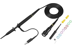 SEAFRONT Walfront 1 STK. P4060 Tastkopf Hochspannung 1: 100, 2000 V 60 MHz Oszilloskop Tastkopf, 1, 2 m Kabel mit Standard BNC Ende, Schwarz