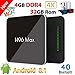 Produktbild TV Box, 4GB 32GB Linstar H96 Max Android 8.1 Smart TV Box Amlogic S905X2 Quad-Core-Cortex A53 @ 2GHz 2.4G / 5G WiFi Dual-Bluetooth 4.0 Set-Top-Box-Support USB 3.0 3D HD 4K Video Abspielen