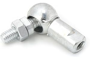 TEBI M5 / M6 / M8 / M10 / M12 Roulement à billes à rotule droite droite roulement à billes en acier au carbone