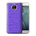 Produktbild Stuff4® Phone Case/Cover/Skin/Moto-CC/Wooden/Wood Effect Pattern Collection Pourpre Motorola Moto E4 2017