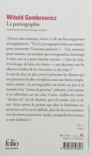Book's Cover of La Pornographie