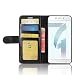 Produktbild Für Huawei Honor 6C Pro(5.2") Hülle PU Leder Tasche Schutzhülle Flip Case Wallet(Schwarz)