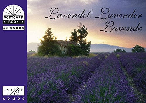 Lavendel, Lavender, Lavende: Postkartenbuch
