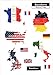 Produktbild Bandiera (Bandiera) Mini-Sticker-Set M8974 [flag Karte Siegel Aufkleber Waren verschiedene Waren]