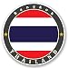 Produktbild 2 x 10cm/100mm Bangkok Thailand Vinyl SELBSTKLEBENDE STICKER Aufkleber Laptop reisen Gepäckwagen iPad Zeichen Spaß #5636