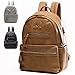 Price comparison product image Baby Changing Bag Rucksack by Miss Fong, Nappy Bag Diaper Bag Backpack Leather Backpack Fits13 Inch Laptop with USB Charger(Brown)