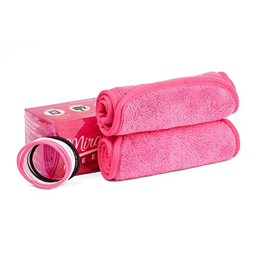 2 Pack Chemicalfree Microfiber Makeup Remover Face Cloths (Pink) Buy