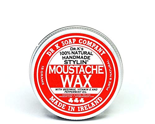 DR K Soap Company - Cera para bigotes (15 g)