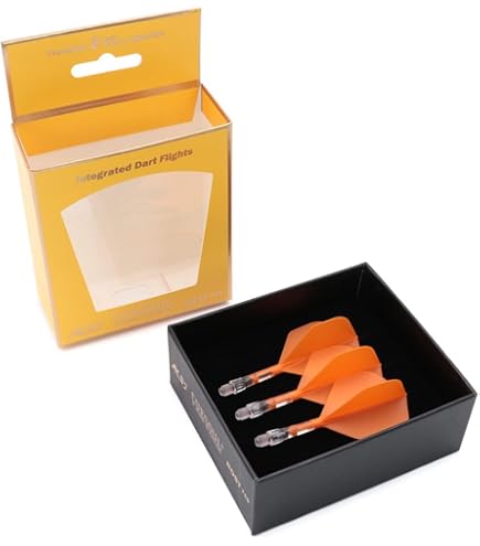 Set 3 Aste Freccette CUESOUL ROST T19 - Carbonio, Ala Grande, Nero E Rosso - Foto 3