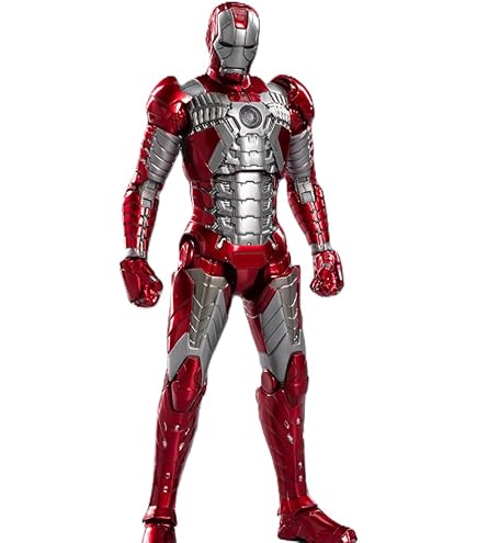Buy ZD Toys Action Figure - 7 Inch Iron Man Mark 1 Plus Hall of