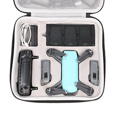 LTGEM Hard Case Carry Bag for DJI Spark Fly More Combo Kit 