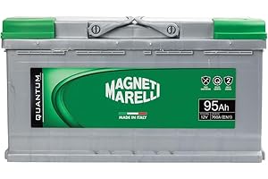 QUANTUM ENERGY Magneti Marelli Batteria per auto 95AH 12V 760A EN1 per cassetta L5