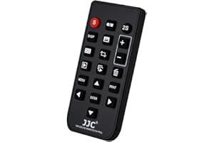 JJC Infrarrojos Disparador Inalámbrico para Sony Alpha y NEX Digital Cámara Reemplazo de Sony RMT-DSLR2 [Ver Descripción para Compatibilidad Cámaras]