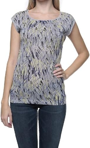 Custo Barcelona Short Sleeve Top Sonar Gea, Color Grey, Size: M