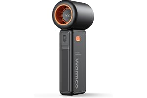 Warmco Portable Handheld Fan 5000mAh, 1-100 Speed Stepless Turbo Fan (15000 RPM), Small Personal Mini Fan with LED Display, U