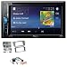 Produktbild caraudio24 Pioneer AVH-A100DVD AUX USB 2DIN MP3 DVD CD Autoradio für Seat Ibiza ab 08 dublingrau