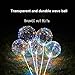 Produktbild Bumen 5 Stück LED Licht Ballons Transparent Party Ballons, 12-18 Zoll LED Lichter Bunte Luftballons, Perfekt für Valentinstag, Party, Jahrestag Feierlichkeiten, Hochzeit, Urlaub Dekoration