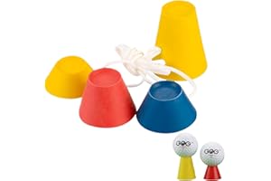 DAAIZIII Golf Tees, 4 Stück Tee Golf,Kunststoff Golf Tees,Winter Golf Tees Gummi,Golftees,Verschiedene Höhen Und Mehrfarbig Gummi Golf Tees Für Frostige Tage Für Praxis Driving Range Mat