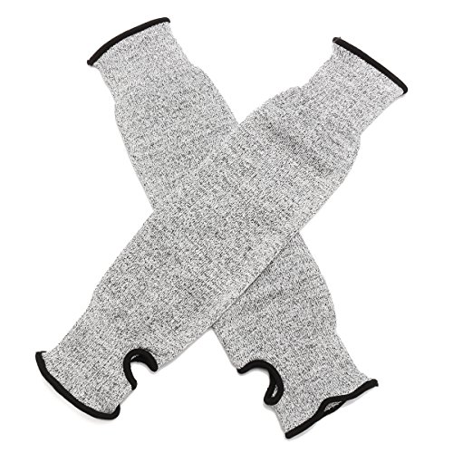 1 Paar Schnitt resistent ?rmeln Schnitt Knit Sleeves Armschutz Anti-Schnitt