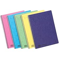 4868Z Un Cahier à Spirale Notemakers Europa Rouge - A4 21x29,7 cm - 120 4868Z Un Cahier à Spirale Notemakers Europa Rouge - A4 21x29,7 cm - 120