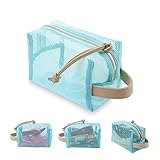 【Practico 】Ideal camping o viajes en general,organizado todos tus artículos de higiene personal en la taquilla del trabajo, gimnasio, etc,perfecto para los viajes,para llevar los bikinis y bañadores a la piscina.