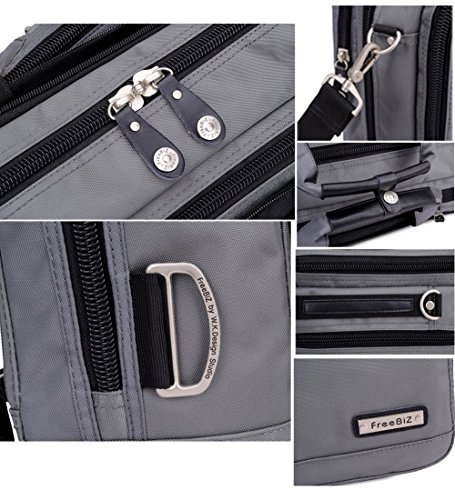 FreeBiz 15-Zoll-Laptop-Tasche Multifunktions -Laptop-Aktenkoffer -Rucksack mit Tragegriff und Schultergurt Passend bis zu 15 6 Zoll Gaming Laptops f  