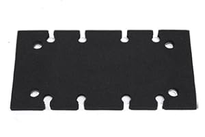 MASUNN Placa Base De La Almohadilla De Apoyo De La Hoja De Repuesto Para Makita BO3700 BO3710 BO3711