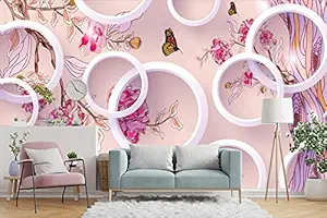 Asian Flex Arena 3D Wallpaper Wall Sticker for Home D?cor, Living Room, Bedroom, Hall, Kids Room, Play Room(Self Adhesive Vinyl, Water Proof Model Aisan_91) (16 X 96 INCH)