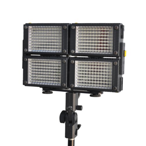 deep-deal F V Z96 HDV-Z96 96 LED Lampe Light Cam  ra vid  o Lampe 96 LED pour cam  ra video de cam  scope DV  Camera Lampe pour Canon 500D 550D 50D 60D 7D Nikon D90 D5000 D3100 D700 D7000 Sony A330 A390 A33 A55 Olympus Pentax Panasonic DSLR