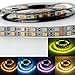 Produktbild FVTLED 5M Zwei Reihen LED Streifen Lichterkette (RGB+Warmweiß) 600 LEDs (SMD 5050) LED Band LED Strip Lichtstreifen