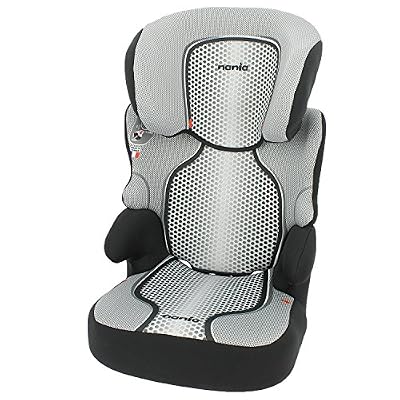Mycarsit Rehausseur avec dossier, Groupe 2/3 (de 15 à 36 kg), Gris