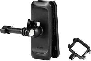 SMALLRIG Magnetic Backpack Clip Mount for DJI for GoPro for Insta360-6052 | Features Ball Head Adapter Base and Mantis Hook, for DJI Osmo, for GoPro Hero, and for Insta360