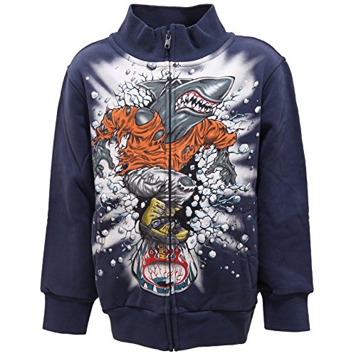 MAUI & SONS 1825T Felpa Bimbo BLU Felpe Kid Sweatshirt [S (6 Years)]