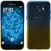 Produktbild PhoneNatic Case für Samsung Galaxy A5 2017 Hülle Silikon Design:02 Ombrè + 2 Schutzfolien