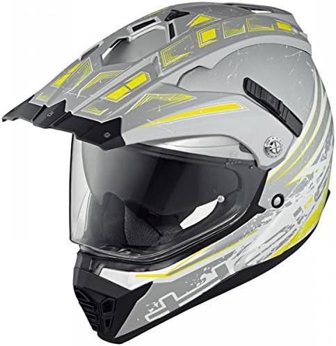 Motorcycle Held 7265 Alcatar Helmet Yellow XS