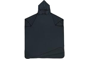 Kinsinder Poncho Toalla Adultos con Capucha, Poncho Microfibra Portátil, Poncho Playa para Hombre y Mujer Secado Rápido y Ligero, para Surf, Natación