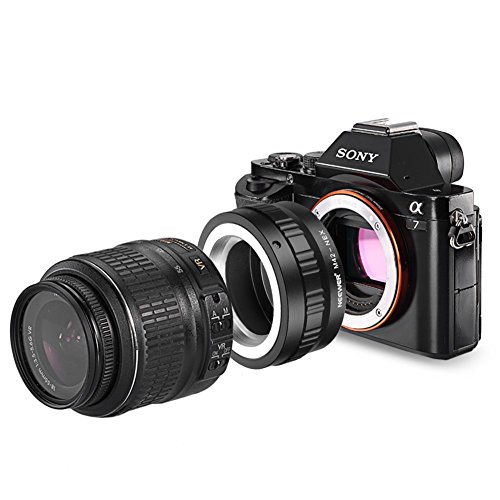 Neewer® Adaptador de Montaje Ajustable Tornillo de M42 Lentes de la cámara Sony NEX E-Montaje, cámara E-Monte como NEX-3 NEX-3C, Alpha A7/A7Ⅱ, A7R/A7RⅡ, A7S/A7SⅡy Las Otras camaras