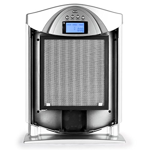 Klarstein Grenoble • Luftreiniger • Lufterfrischer • Ionisator • Vorfilter • HEPA-Filter • Kalt-Katalysator-Filter • Aktivkohlefilter • 4-in-1 Filter • geräuscharm • platzsparend • geringer Energieverbrauch • geeignet für Allergiker • silber - 5