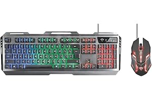 TRUST GAMING Trust GXT 845 Tural USB QWERTZ Tedesco Nero
