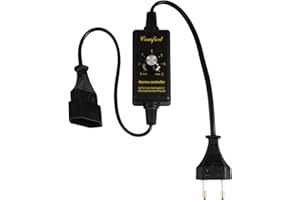 eivolution Temperaturregler für Küken Wärmeplatten I Kabellänge 2m I stufenlos verstellbar I zur Entwöhung I für Geräte bis 100W