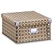 Produktbild Zeller 17782 Aufbewahrungsbox"Texture", Pappe, L 31 x B 26 x H 14 cm, cappuccino
