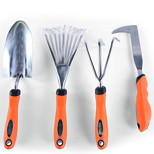 FUXTEC 4er Set Premium Handgartenwerkzeug - 5