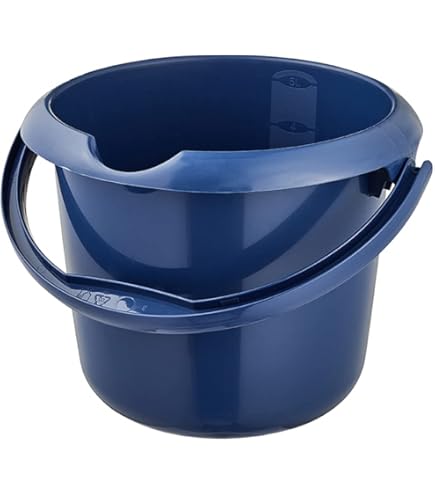 Set 4 Secchi Da 10L Con Manico Metallico - Scala Di Misurazione Senza BPA - Foto 3